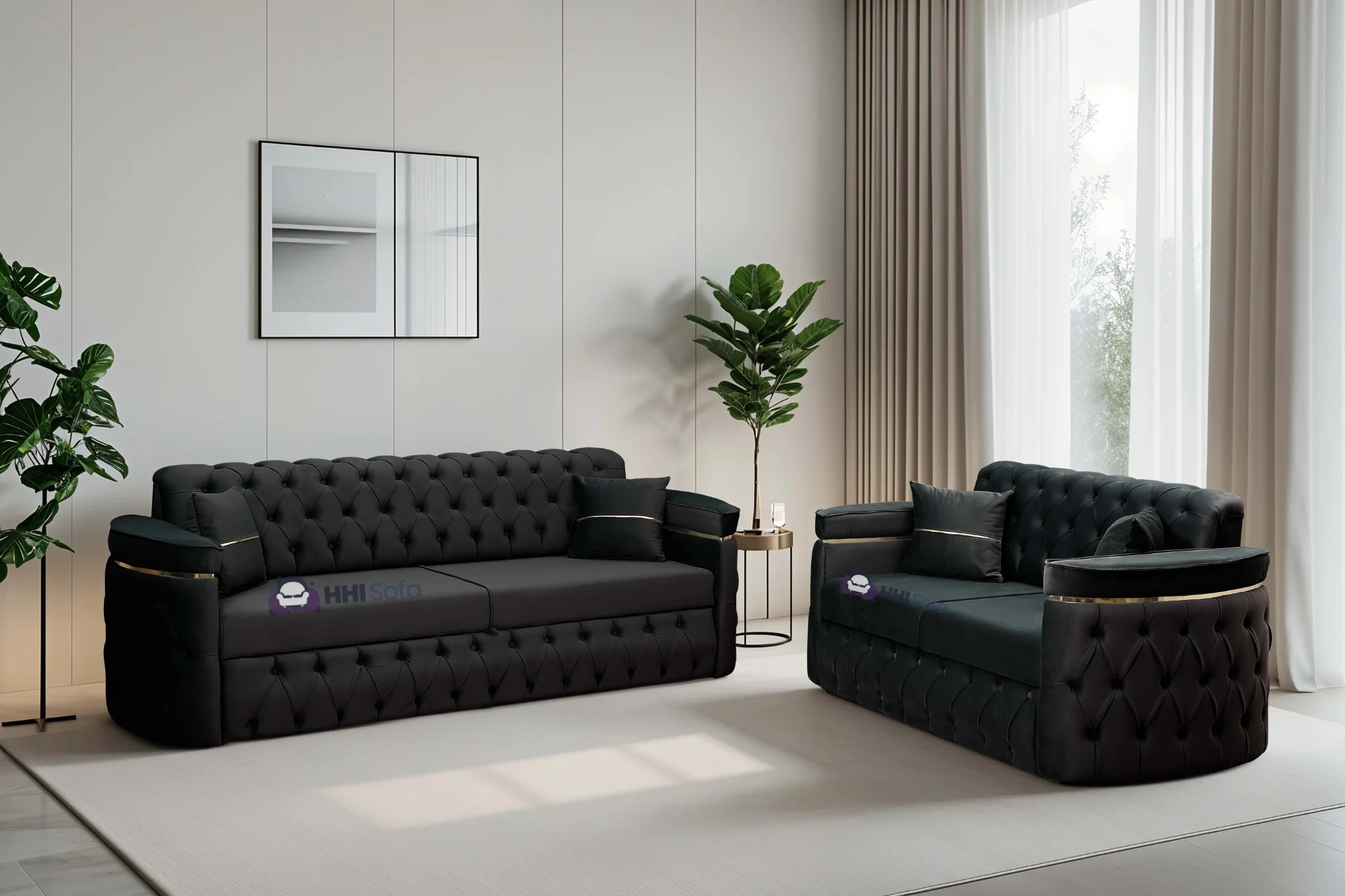 3+2+1 fabric sofa set